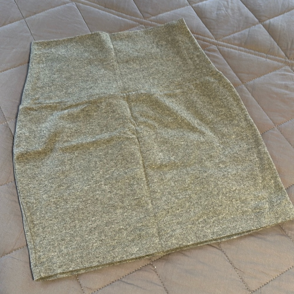 Forever 21 super stretchy mini skirt gray